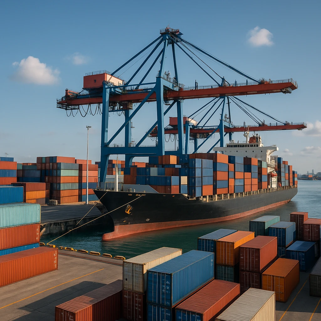 Türkiye’den İsrail’e denizyolu taşımacılığı – Haifa Limanı üzerinden konteyner gemisi ile güvenilir nakliye hizmeti.”