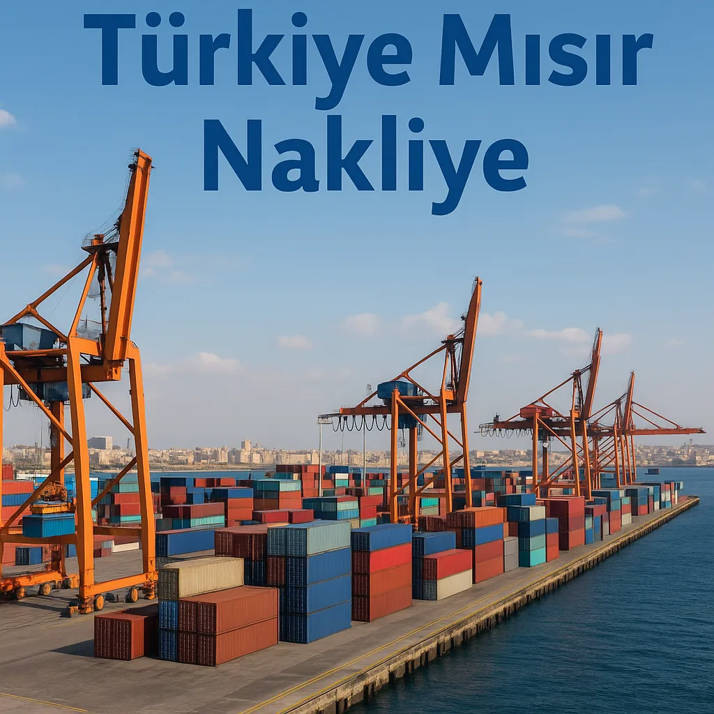Mısır Nakliyesi – Türkiye’den Mısır’a Denizyolu Konteyner Taşımacılığı ve FCL LCL Lojistik Hizmetleri”