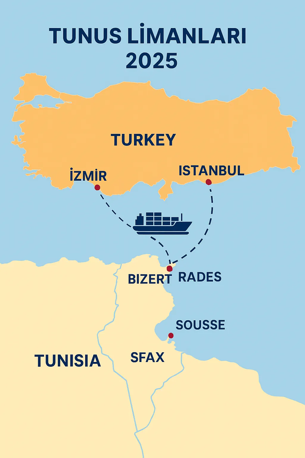TUNUS GEMİ NAKLİYESİ